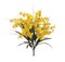 Sunshine Bliss: 25" Silk Yellow Dancing Orchid Flower Bush - Indoor & Outdoor Use - Perfect for Weddings, Home Decor, and DIY Floral Arrangements - Bring the Warmth and Joy of the Sun into Your Space